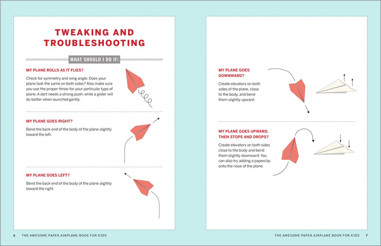Awesome Paper Airplane Book for Kids 6+ - 2
