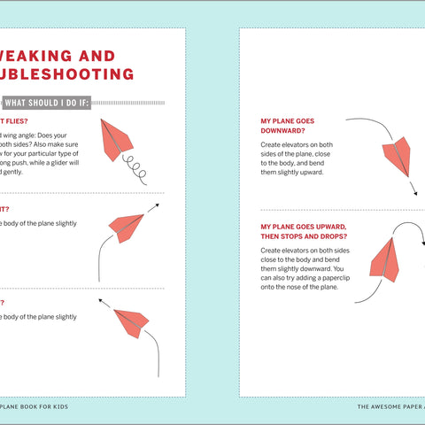 Awsome Paper Airplane Book for Kids 6+ - CR Toys