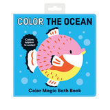 Bath Book Color the Ocean Color Magic