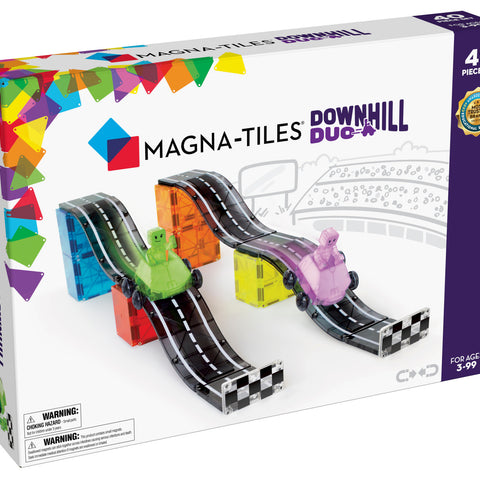 Magna-Tiles Downhill Duo 40 Pc Magnetic Set