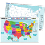Teacher Creative Resources | Learning Mat | United States of America Map 6+ - 2