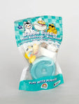 Bubble Buddies Mini KidDough Play Pack with teal dough and small toy figurines
