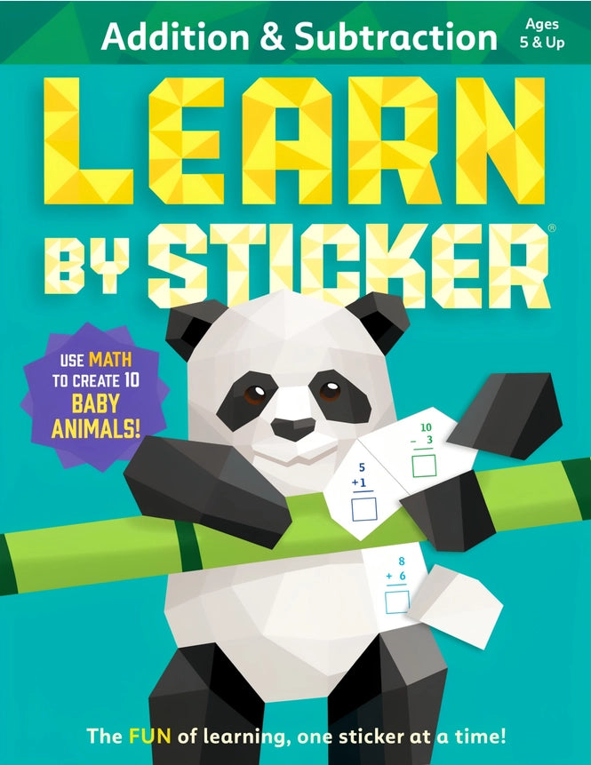 Learn By Sticker | Addition and Subtraction - 1