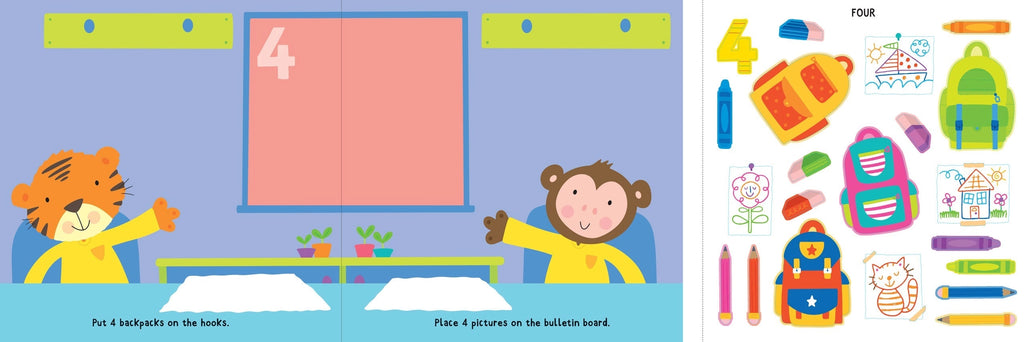 My First Sticker Book | Numbers