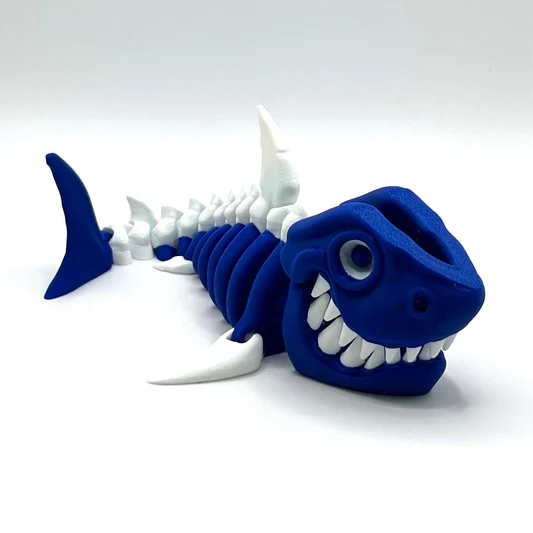 Shark Skeleton | Blue & Classic - 1