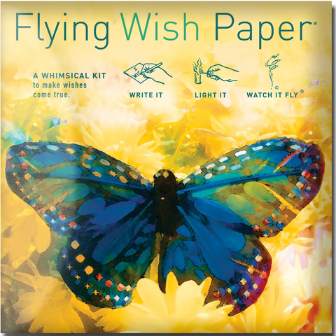 Flying Wish Paper | Royal Butterfly 15 Sheets