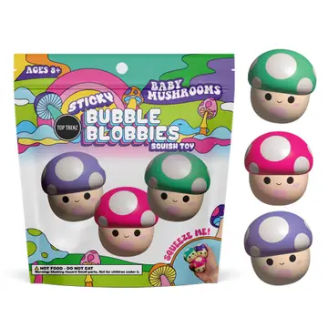 Sticky Bubble Blobbies - Baby Mushrooms Bub7-Mush