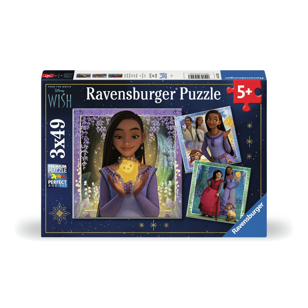 Puzzle | Disney Wish | 3x49 pc - CR Toys