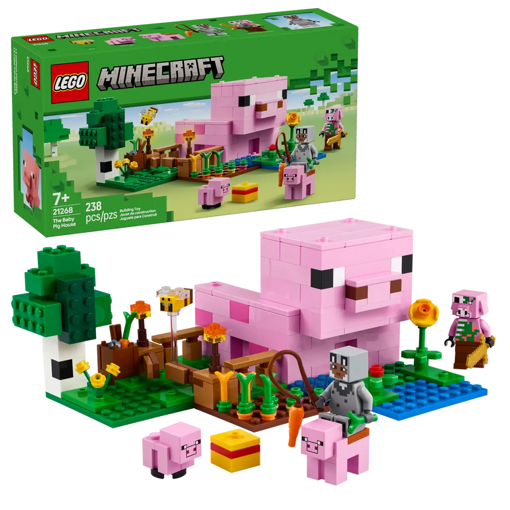 Lego Minecraft | The Baby Pig House 21268