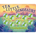 Ten Little | Dinosaurs Book - CR Toys