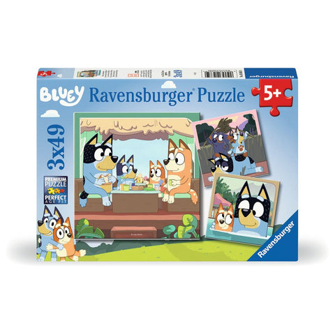 Puzzle | Bluey Adventure | 3x49 pc - CR Toys