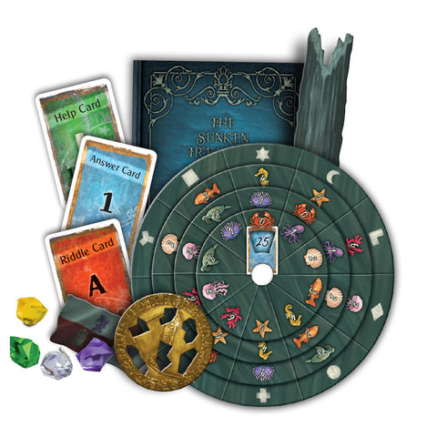 EXIT The Game: The Sunken Treasure box featuring underwater shipwreck scene with tropical fish