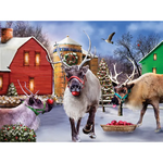 Reindeer Farm 1000pc Puzzle