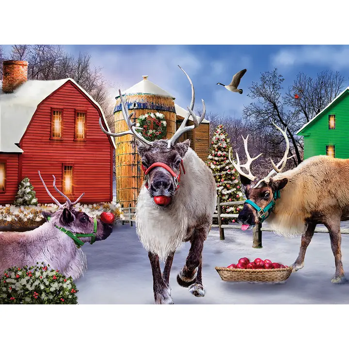 Reindeer Farm 1000pc Puzzle