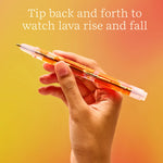 Scented Lava Pen Set | 2-Pack | Purple/Orange - 4