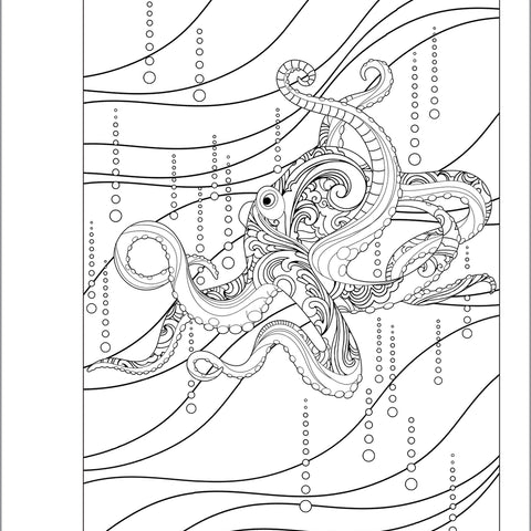 Anxiety Relief Coloring Book for Teens - 1