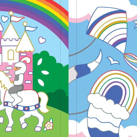 Color By Foil Sticker Book | Sparkle And Shine