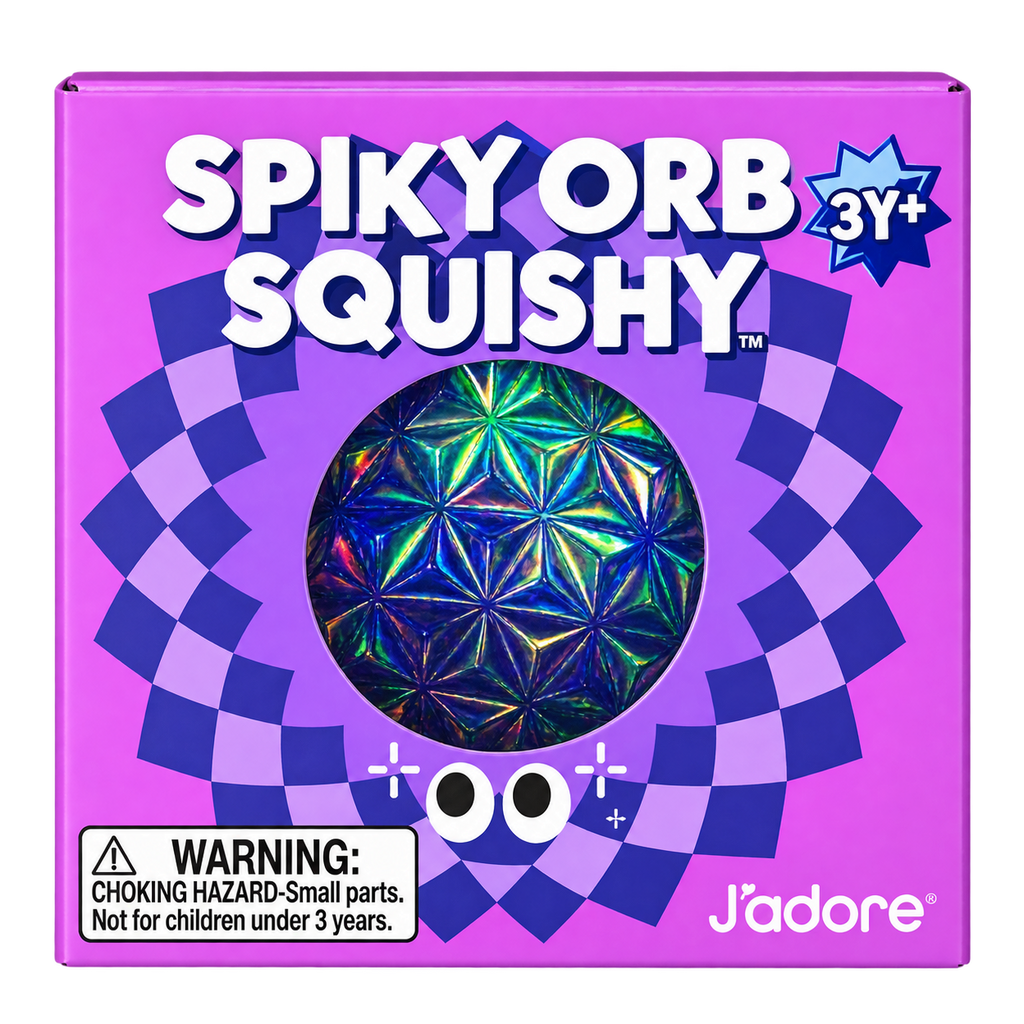Squish Spiky Orb | Purple - 1