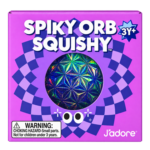 Squish Spiky Orb | Purple - 1