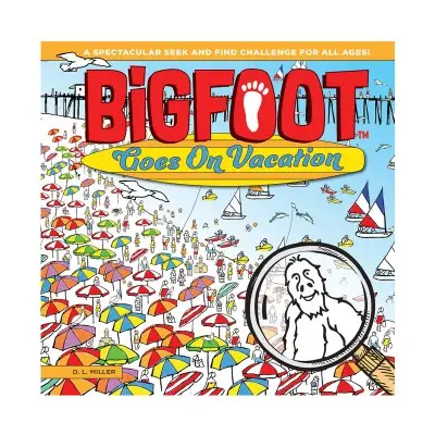 Bigfoot Goes On Vacation Soft Cover Activity Book