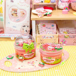 Kawaii Slime | Strawberry Fields Forever Strawberry Scented Glitter Slime - 4