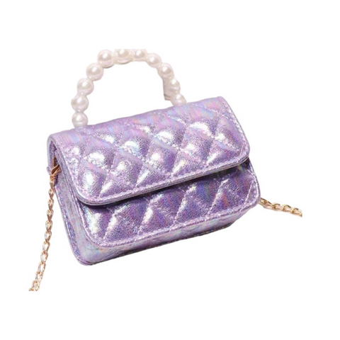 Pastel Clutch Purse | Purple