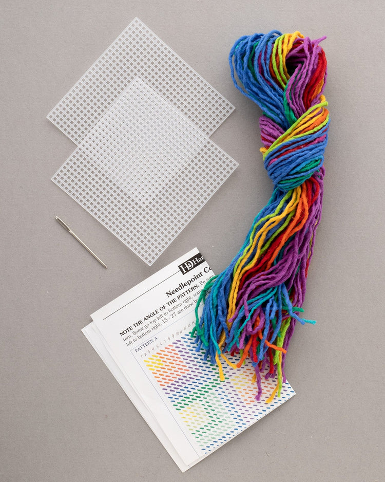 Needlepoint Coaster Kit | Discover - CR Toys