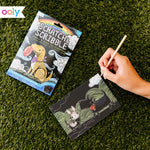Mini Scratch & Scribble Art Kits Playful Pups 161-044