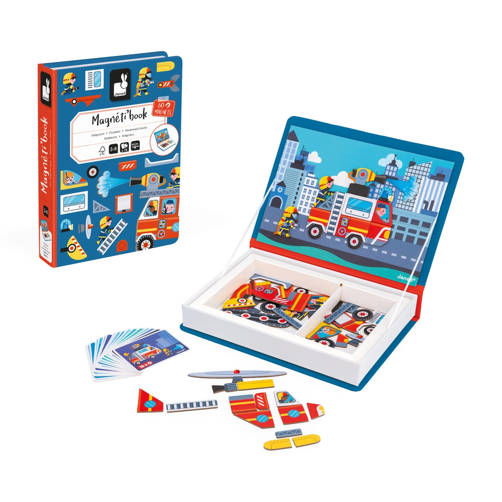 Magneti Book | Firemen Playset 3+ - 3