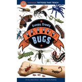 Creepy, Crawly Tattoo Bugs Activity Paperback Book