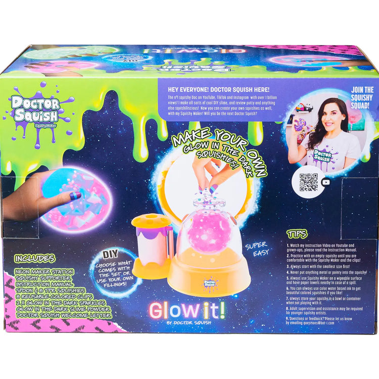 Doctor Squish | Squishy Maker Station | Glow It 8+ - CR Toys