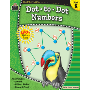 Teacher Created Resources | Kindergarten | Dot To Dot Numbers - CR Toys