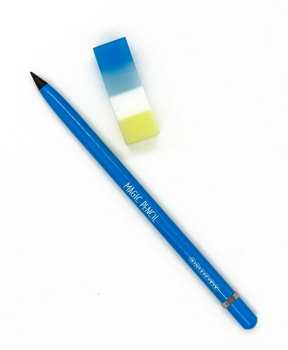 Magic Pencil & Eraser Set-Blue For Ages 6+