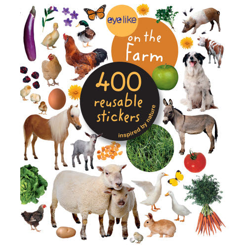 Eyelike Stickers: On The Farm Sticker Activity Book