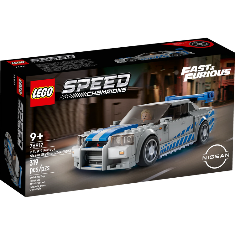 Lego | Speed Champions 2 Fast 2 Furious Nissan Skyline Gt-R 76917