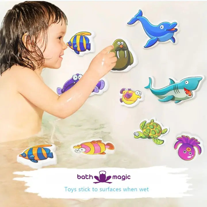 Marine Animal Sticky Bath Magic Foam Critters