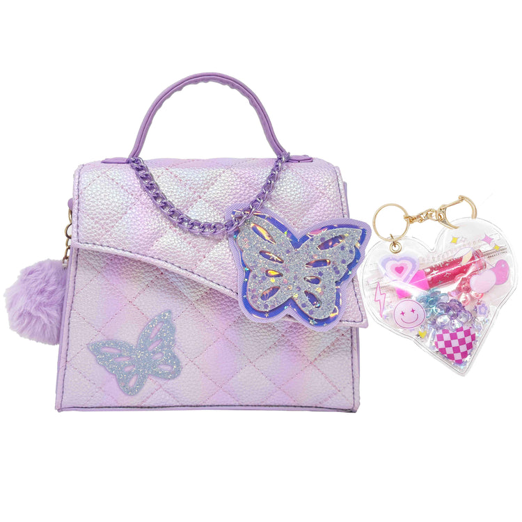 Fancy Crossbody Handbag | Tie Dye Butterfly