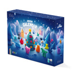Hey Clay Advent Calendar box featuring colorful air-dry clay figures in a winter scene