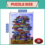 Puzzle | Fabulous 50s Classic Cars | 1000 Pieces - 2
