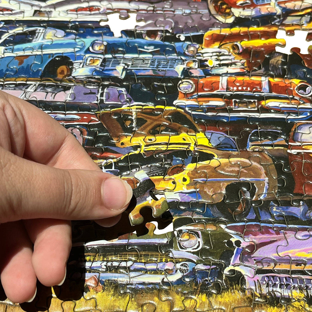 Puzzle | Fabulous 50s Classic Cars | 1000 Pieces - 3
