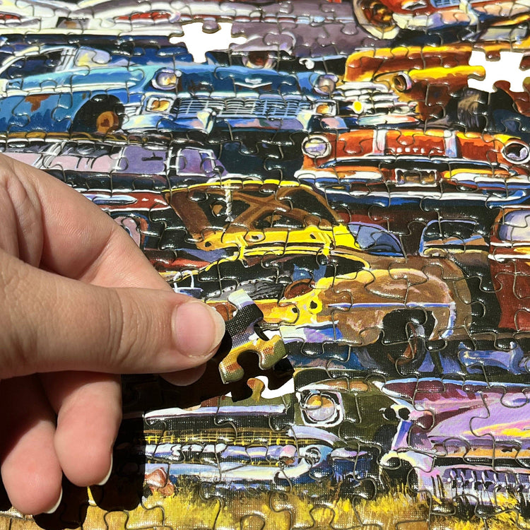 Puzzle | Fabulous 50s Classic Cars | 1000 Pieces - 3