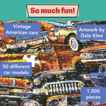 Puzzle | Fabulous 50s Classic Cars | 1000 Pieces - 9
