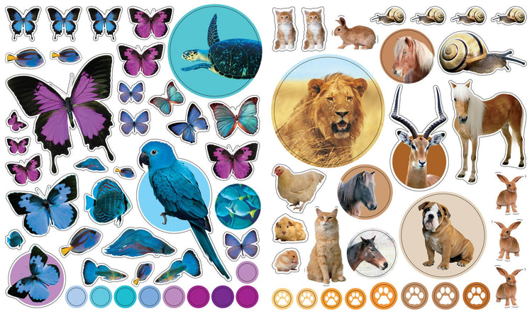 eyelike stickers animals image 1