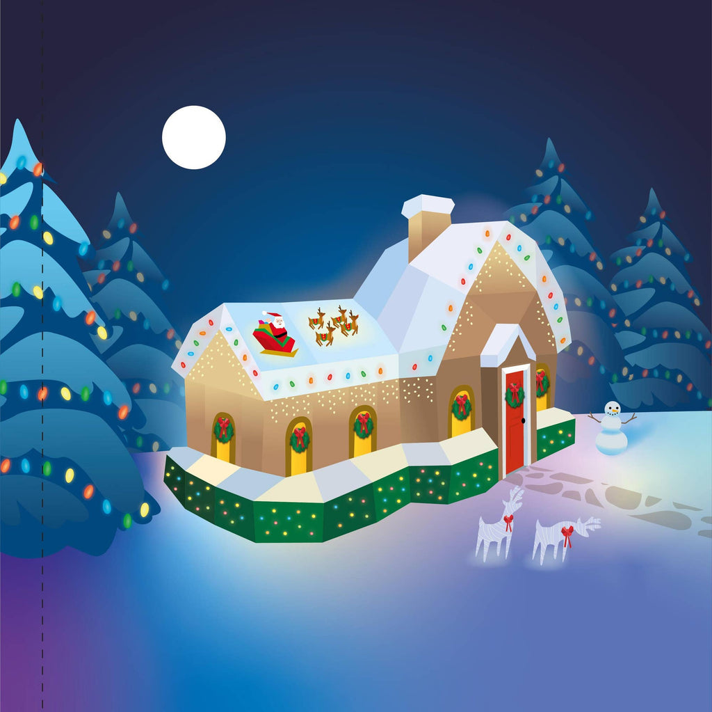 paint by sticker kids holly jolly christmas image 2