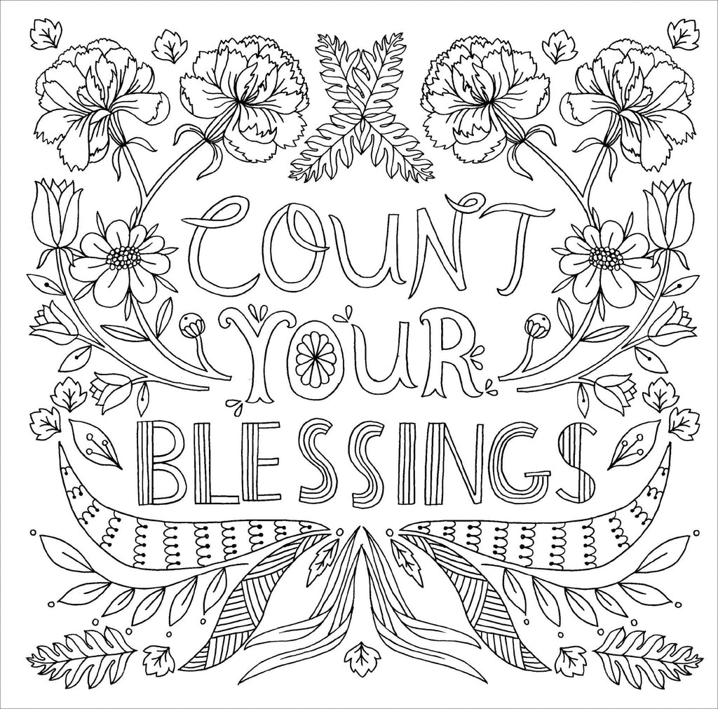 color me blessed artists coloring book