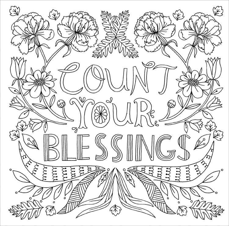 color me blessed artists coloring book