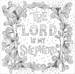 color me blessed artists coloring book