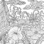 serenity artists coloring book