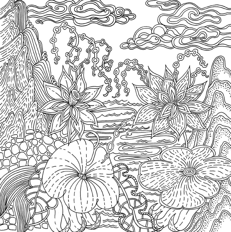 serenity artists coloring book