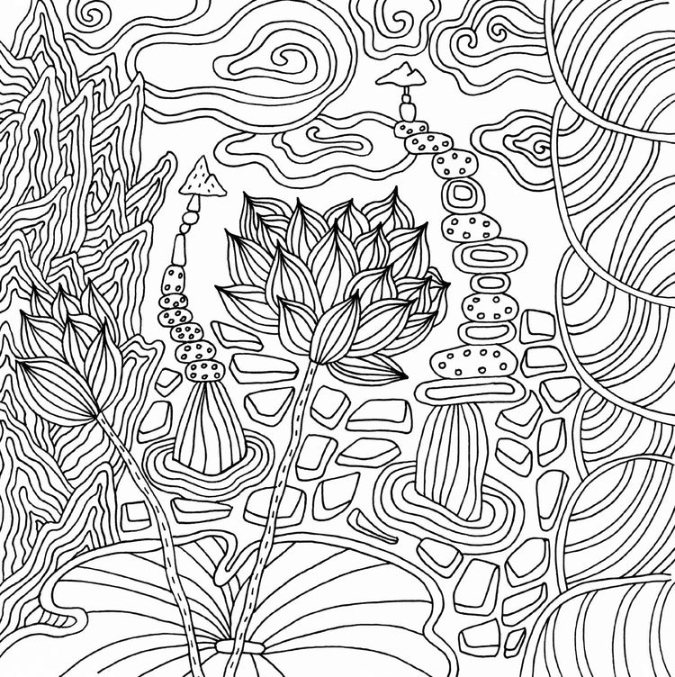 serenity artists coloring book
